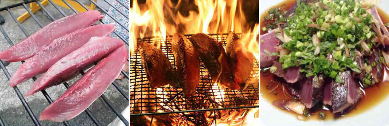 かつおのたたきの伝統的な食べ方はタレで