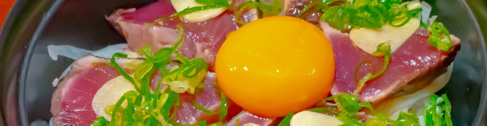 かつおのたたき丼